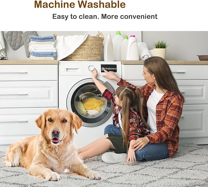 Bucephalus Waterproof Dog Blanket, Thick Reversible Soft Pet Blankets for Couch Bed Protection, Pee Proof Sherpa Fleece Blanket for Small Medium Large Dogs Puppy Cats Washable (Gray,25"×35")