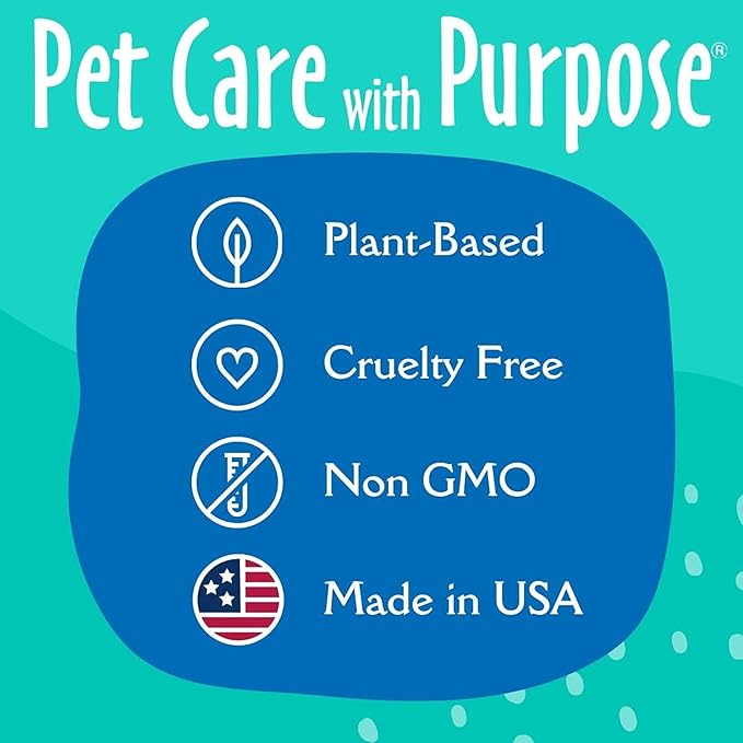 earthbath, Rosemary & Chamomile Tushy Wipes - Dog Wipes for Paws and Butt, Pet Wipes for Dogs & Cats, Made in USA, Cruelty-Free Dog Cleaning Wipes, Helps Neutralize Odors - 100 Count (1 Pack)
