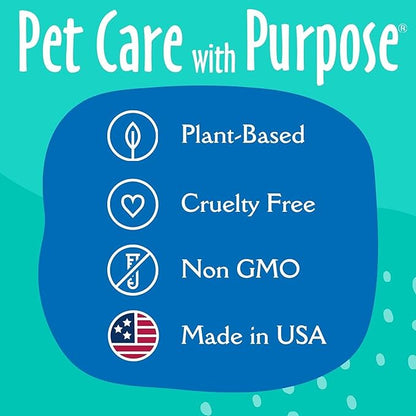 earthbath Dog Grooming Wipes - Dog Wipes for Paws and Butt, Pet Wipes for Dogs & Cats, Helps Itchy & Dry Skin -Fragrance Free, 100 Count (1 Pack)