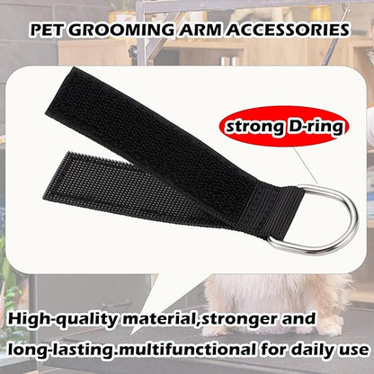 Pet Dog Grooming Arm Accessories Dog Grooming Supplies Dog Bath Extender Pet Dog Grooming Accessories for Grooming Table Grooming Arm (4 PCS)