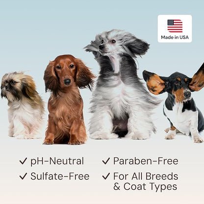 Sunny & Honey 4oz Dog Perfume Spray Long Lasting - Deodorizing, Detangling & Hydrating - Dog Cologne - pH Balanced - Spray Deodorizer Perfume (Fresh Breeze Scent, 2 pack)