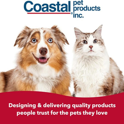 Coastal Pet Safari Dog Flexible Slicker Brush - Dog Brush for Shedding - Undercoat Rake and Grooming Brush for Small and Medium Dogs - Small