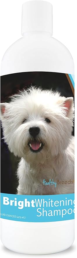 Healthy Breeds West Highland White Terrier Bright Whitening Shampoo 12 oz