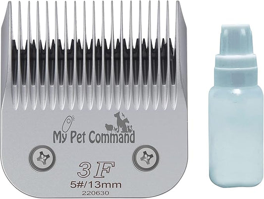 My Pet Command MPC15DS Replacement Blades/Guides with Lube Oil for Cordless Pet Clipper