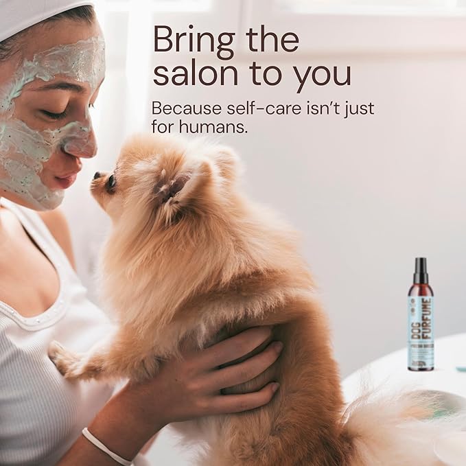 Sunny & Honey 4oz Dog Perfume Spray Long Lasting - Deodorizing, Detangling & Hydrating - Dog Cologne - pH Balanced - Spray Deodorizer Perfume (Fresh Breeze Scent, 2 pack)