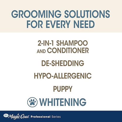 Four Paws Magic Coat Professional Series Nourishing Oatmeal Dog Whitening Shampoo, 16 oz.