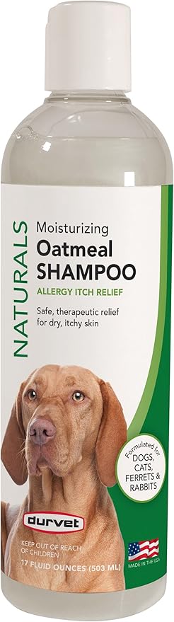 Durvet Naturals Oatmeal Shampoo, 17-Ounce
