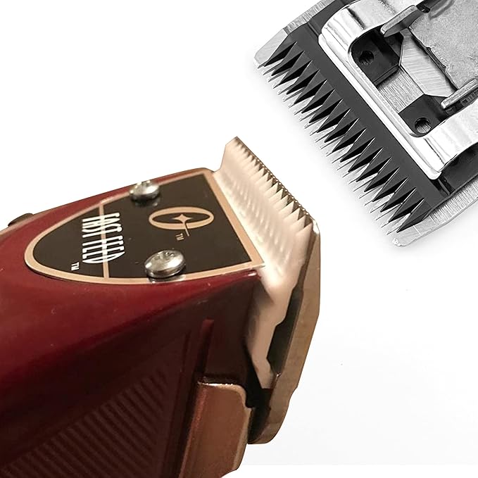 3pcs Oster Fast Feed Clipper Ceramic Blade - Pet Dog Cat Grooming Clipper Replacement Blades, for A5 Trimmer Series, for Andis 18 Teeth Detachable Ceramic Blade Part, for Wahl KM2 KM5 KM10