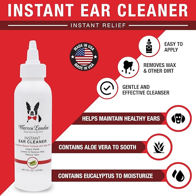 Puppy Gift Box - Includes Hydrating Butter, 2-in-1 Shampoo, Cologne, Grooming Bath Brush, Ear Cleaner and Nail File | Complete Puppy Care Set for New Pet Owners