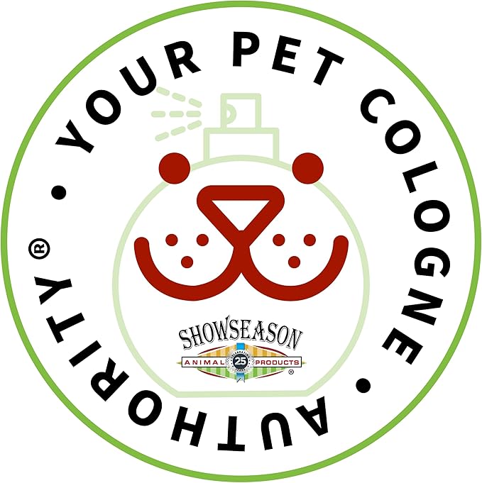 Showseason Naturals® Citrus Grapefruit Pet Cologne 12.5 oz For Dogs | Long-Lasting Odor Eliminator | Paraben-Free | Biodegradable and Non-Toxic | Made in USA