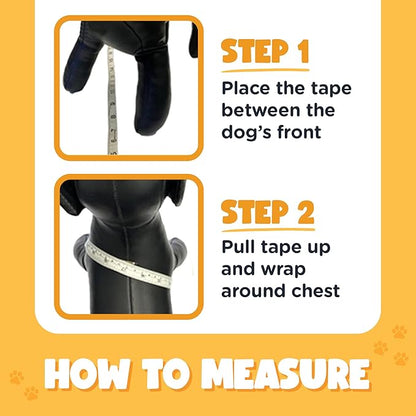 Bark Appeal Reflective Mesh Step in Harness, Large, Red
