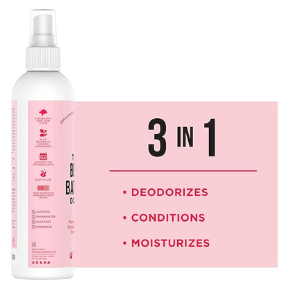 Natural Rapport Dog Deodorant Spray, The Only Between Bath Spray Dogs Need, Natural Cat and Dog Perfume Spray Eliminates Smelly Odours Between Baths (Female)
