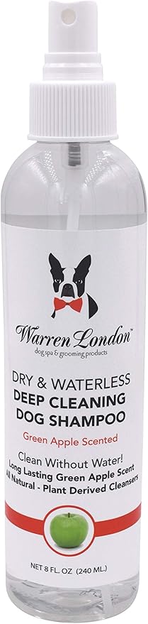 Warren London Dry & Waterless Shampoo for Dogs, 8 fl. oz.