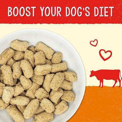 Stella & Chewy's – Stella’s Solutions Digestive Boost – Grass-Fed Beef Dinner Morsels – Freeze-Dried Raw, Protein Rich, Grain Free Dog Food – 13 oz Bag