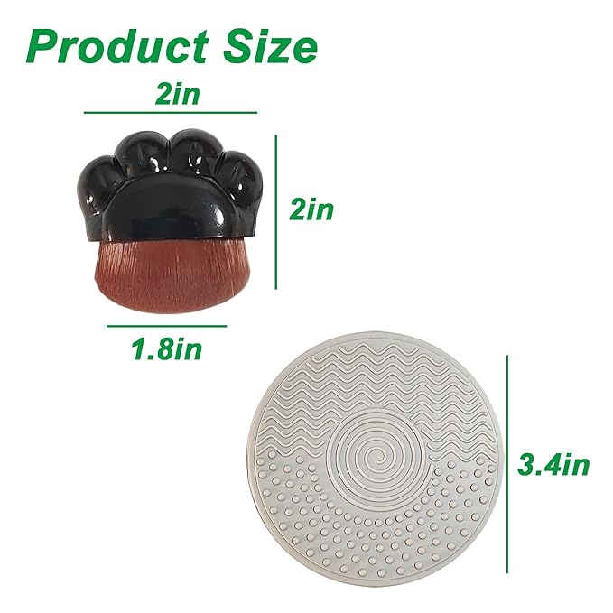 Dog Paw Pad Balm Brush Paw Butter for Dogs Brush Dog Accessories for Dog Nose Balm og Care Products for Dog Paw Butter Paw Balm Applicator for Dog 2Psc