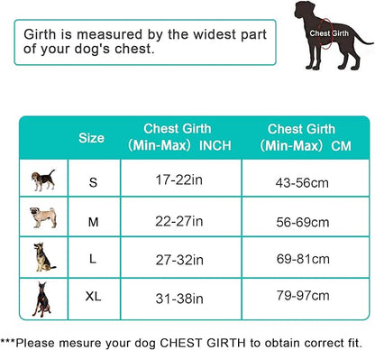 BARKBAY No Pull Dog Harness Large Step in Reflective Dog Harness with Front Clip and Easy Control Handle for Walking Training Running(Star,L)