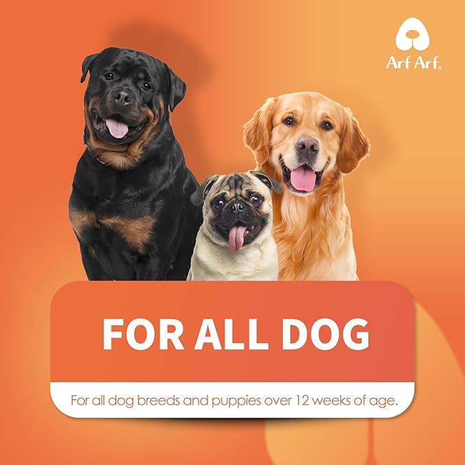 Arf Arf Oatmeal Dog Conditioner for Sensitive Skin - Moisturizing Formula for Dogs & Puppies, Detangling & Anti-Itch Care, 16oz