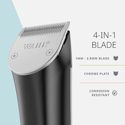 Wahl Pro Animal 4-in-1 Bladeset for Smart Clip Pet Clipper - Adjustable Grooming Blade for Light Body Clipping, Trim Work & Sanitary Areas - High-Performance, Chrome-Plated Replacement Blade