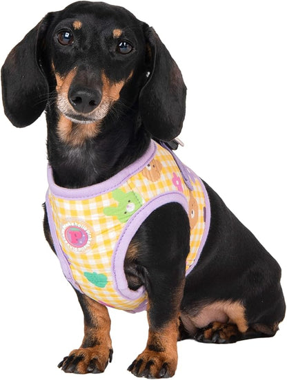 Pinkaholic New York Annabelle Step-in Vest Dog Harness No Choke No Pull Walking Training for Small Dog - Violet - S