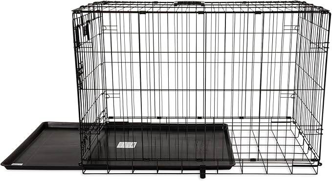 Precision Pet Products One Door Provalue Wire Dog Crate, 36 Inch, For Pets 50-70 lbs, With 5-Point Locking System