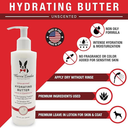 Puppy Gift Box - Includes Hydrating Butter, 2-in-1 Shampoo, Cologne, Grooming Bath Brush, Ear Cleaner and Nail File | Complete Puppy Care Set for New Pet Owners
