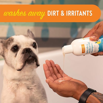 Keto-Dog Medicated 12oz Shampoo for Dogs and Pets – Hint of Mint Scent | Therapeutic Medicated Shampoo with Moisturizing Colloidal Oatmeal | Soothes and Relieves Irritated Skin