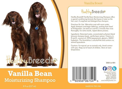Healthy Breeds Irish Setter Vanilla Bean Moisturizing Shampoo 8 oz