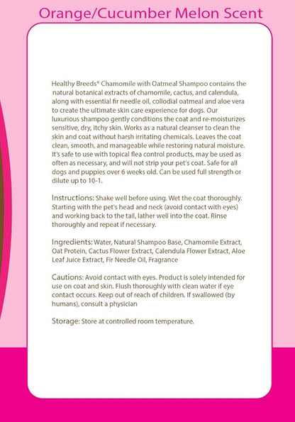 Healthy Breeds Golden Retriever Chamomile Soothing Dog Shampoo 8 oz (Pack of 2)