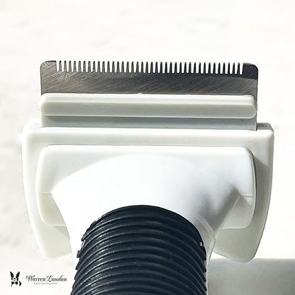 Deshedding Dog Brush by Warren London | Stainless Steel Deshedding Tool | Long Hair - Small
