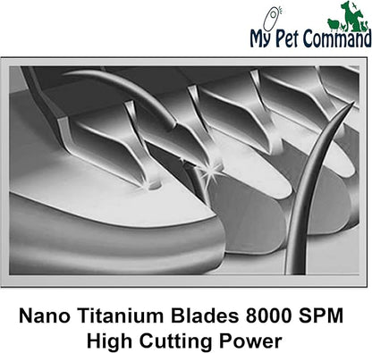 My Pet Command Replacement or Additional Blades/Guides for Cordless Pet Clipper Model Number MPC15DS