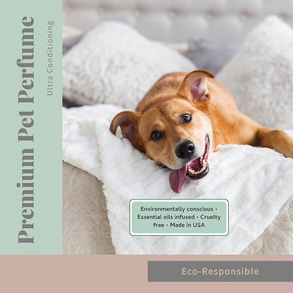 Begley's Pet Cologne and Deodorizer - Premium Essential Oil Dog Perfume Spray Long Lasting and Pet Odor Eliminator - Cat Perfume and Dog Cologne Spray - Peppermint - 8 oz