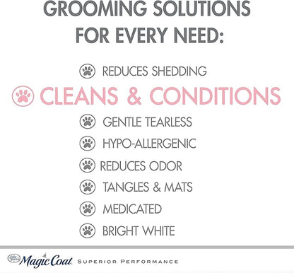 Four Paws Magic Coat Cleans & Conditions 2 in 1 Shampoo and Conditioner, 16 Ounce