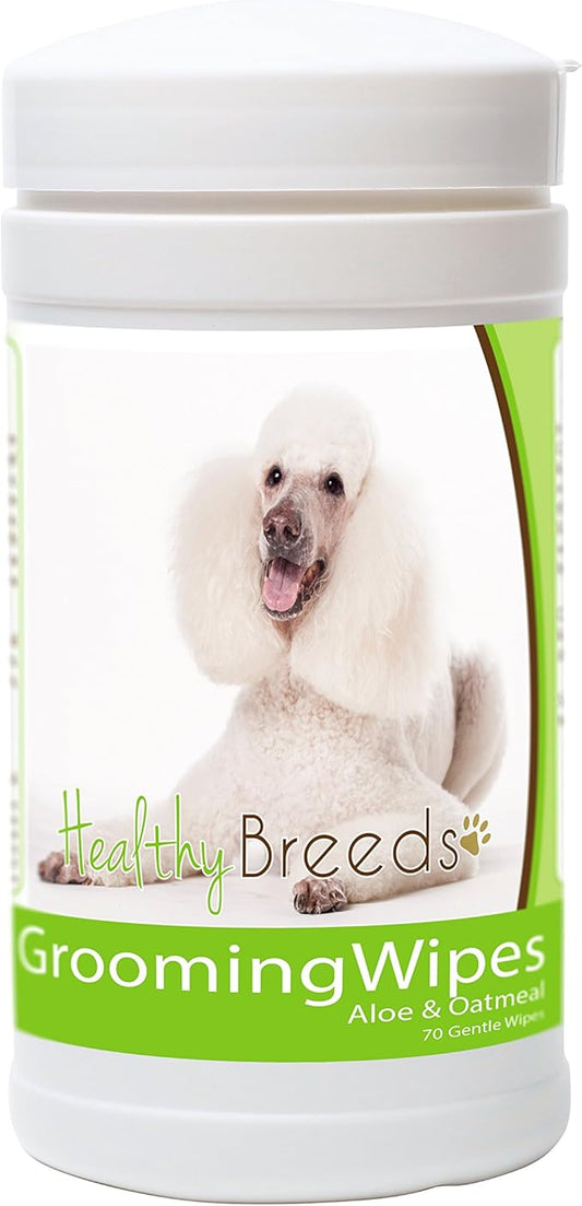 Healthy Breeds Poodle Grooming Wipes 70 Count