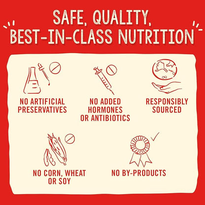 Stella & Chewy's Freeze Dried Raw Grass-Fed Beef Meal Mixers – SuperBlends Dog Food Topper – Grain Free, Protein Rich Recipe – 3.25 oz Bag