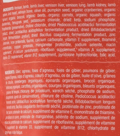 Stella & Chewy's Freeze Dried Raw Dinner Patties – Grain Free Dog Food, Protein Rich Venison Blend Recipe – 14 oz Bag