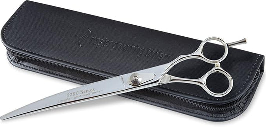 Master Grooming Tools 5200 Series Shears — High-Performance Shears for Grooming Dogs - Curved 7½"