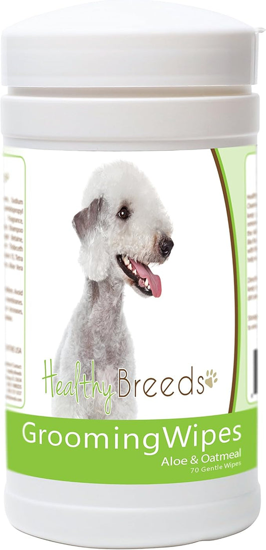 Healthy Breeds Bedlington Terrier Grooming Wipes 70 Count