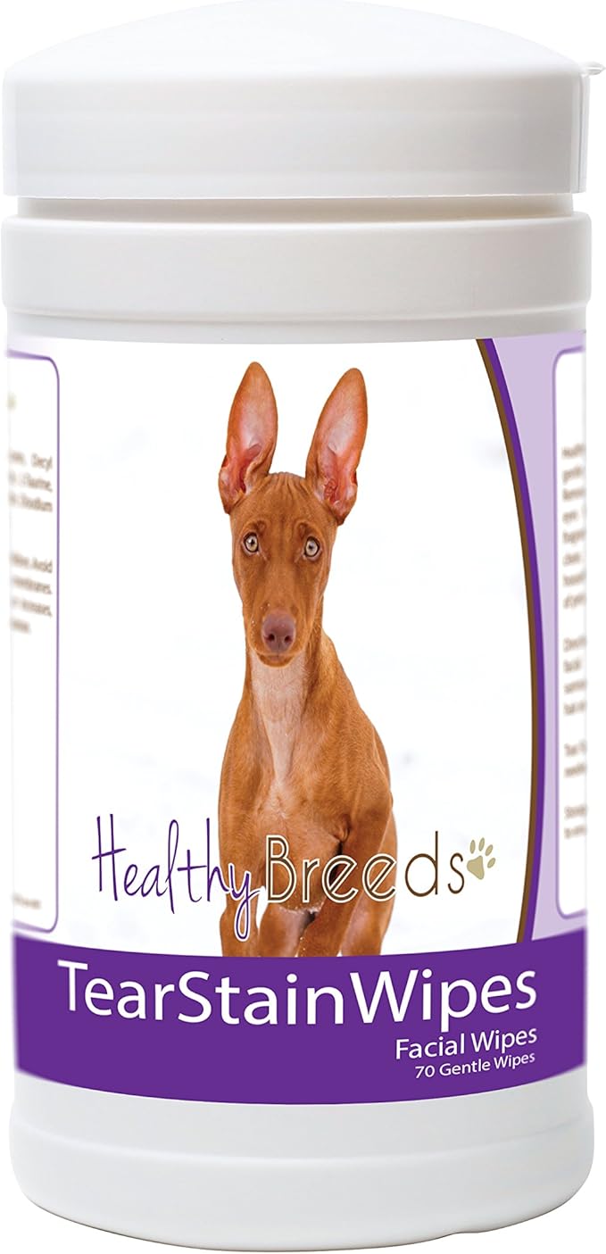 Healthy Breeds Cirnechi dell'Etna Tear Stain Wipes 70 Count