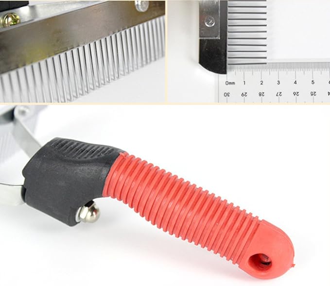 Pet Extra-Large Rake Comb Grooming Brush Deshedding Beauty Tool For Large Dogs Golden Retriever Husky German Shepherd