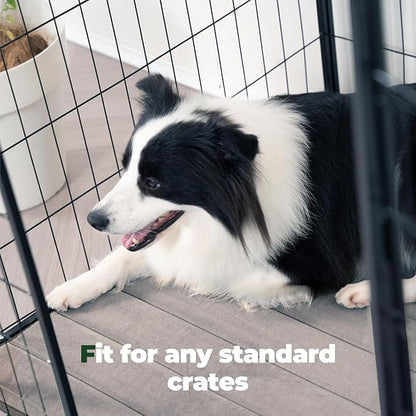 BALANCE Dog Crate Pad, Dog Foam Crate Mat Kennel Pad, Washable Water-Resistant Pet Bed Flat Dog Cage Mat for X-Large Dogs