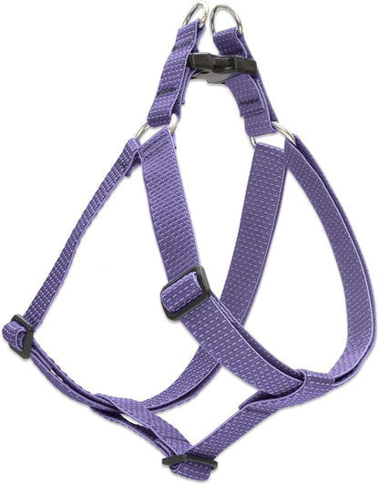 LupinePet Eco 1" Lilac 19-28" Step In Harness for Medium Dogs