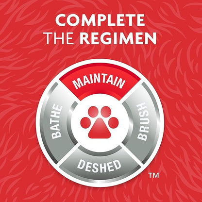Furminator DeShedding Grooming Wipes for Cats Refresh and Deodorize Coat Without Bathing, 50 Count