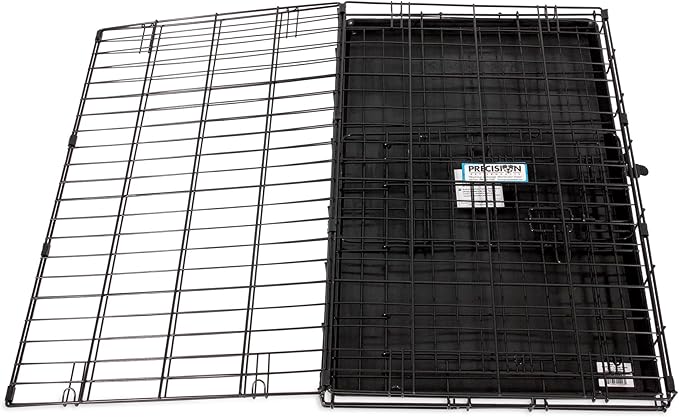 Precision Pet Products One Door Provalue Wire Dog Crate, 30 Inch, For Pets 30-50 lbs, With 5-Point Locking System