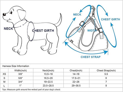 Blueberry Pet Essentials Pastel Color Reflective Dog Harness Vest, Chest Girth 17.5" - 21", Baby Pink, Small, Adjustable Harnesses for Dogs