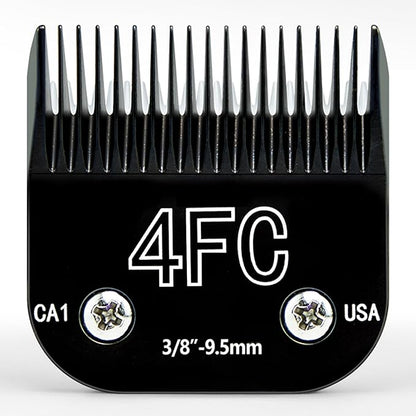 Detachable Steel Pet Dog Clipper Blades, Size-4F, Compatible with Andis Cut Length 3/8"