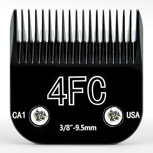Detachable Steel Pet Dog Clipper Blades, Size-4F, Compatible with Andis Cut Length 3/8"