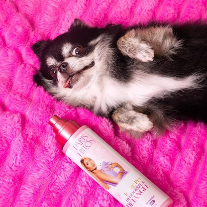 Paris Hilton Dog Perfume, Deodorizer & Detangler | Odor Neutralizing with Gentle Calming Lavender Scent - Sulfate-Free, Vegan, Hypoallergenic for All Pet Breeds 10oz/295ml