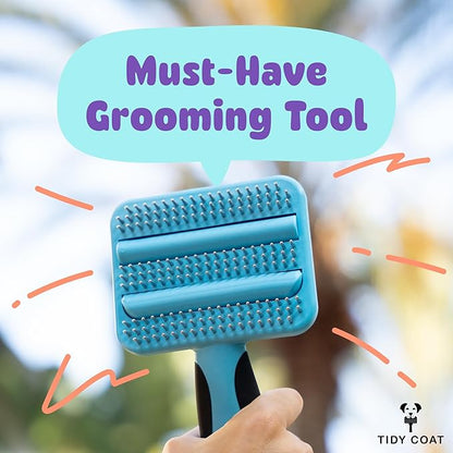 Tidy Coat™ Wet Wipe Dog Brush, Dog Grooming, Dog Accessories,