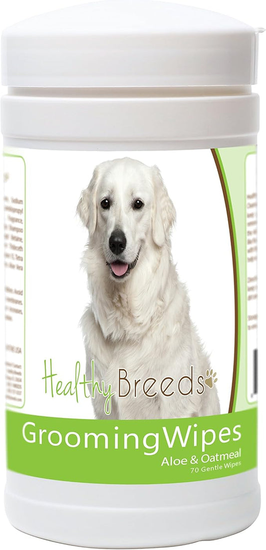 Healthy Breeds Kuvasz Grooming Wipes 70 Count