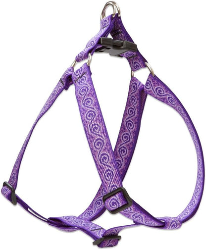 LupinePet Originals 1" Jelly Roll 19-28" Step In Harness for Medium Dogs